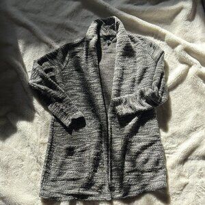 RW&CO. Brown and White Knit Sweater Extra Small